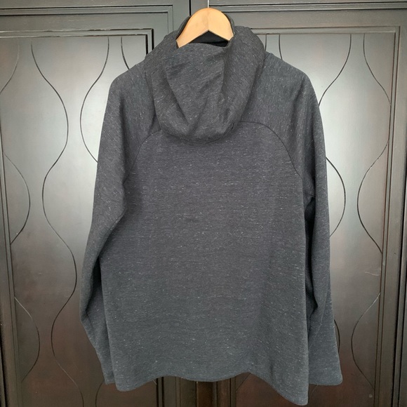 Nike Cowlneck Dri-fit Hoodie in Dark Gray - Picture 2 of 7